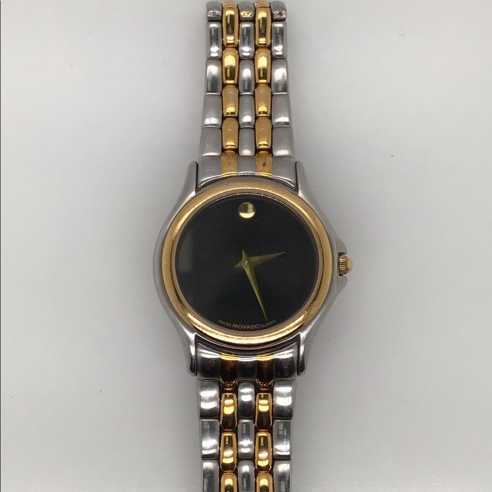Movado Folio 27mm Stainless Steel / Gold Two-Tone